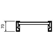 Rampe ALU sans rebord largeur 240mm