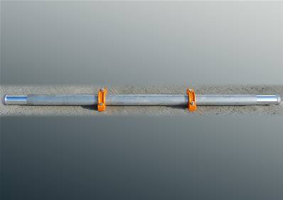 Axe tournant Ø 60 mm charge maxi 2 T 1.50 m