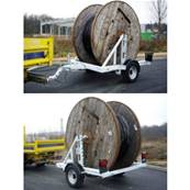 Remorque porte tourets PTAC 2500 kg