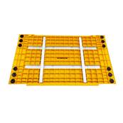 Plaque de sécurité tranchée polypropylène CMU 1000 kg