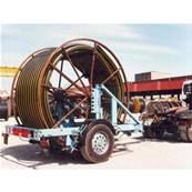 Remorque porte touret PTAC 6400 kg
