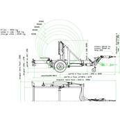 Remorque porte tourets PTAC 3500 kg