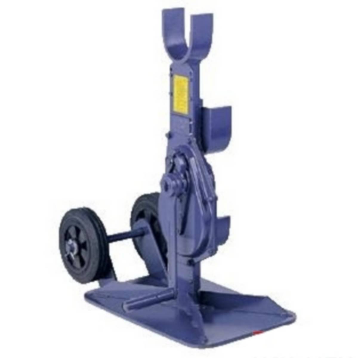 Cric à Bascule Pliable Pour Voiture Et Camion - Accessoire Levage Roue - Manivelle Ergonomique - Compact Et Léger - Idéal Dépannage Pneu Crevé