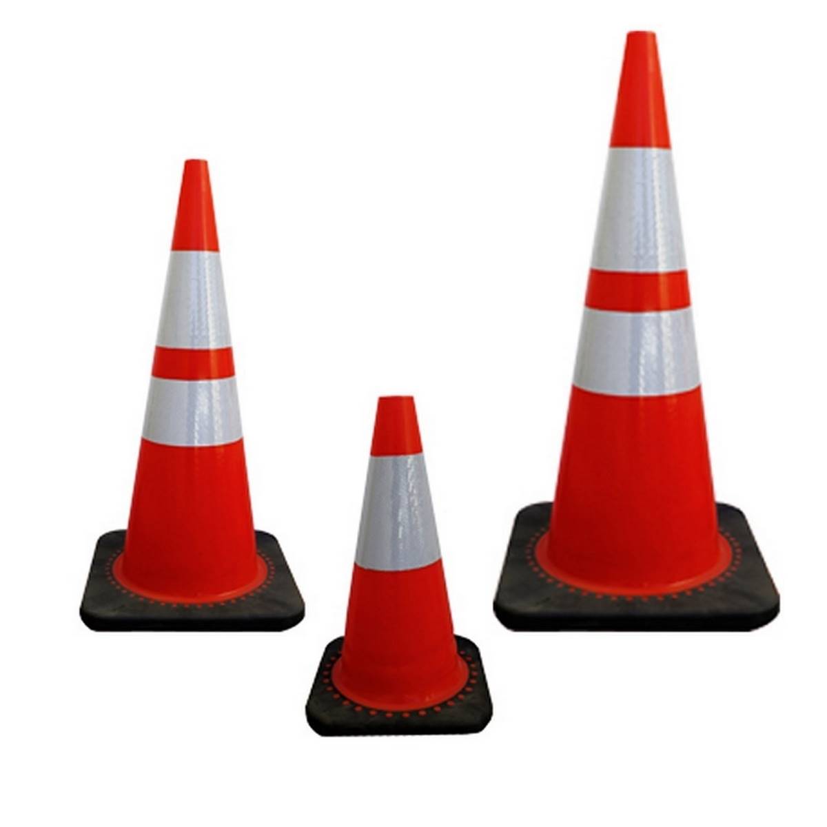 Cône de chantier 750 mm